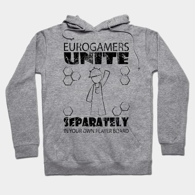 Euro Boardgamers Unite II Hoodie by Maolliland